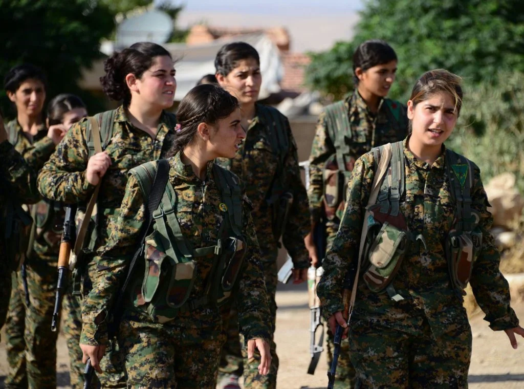 Women fighters of Kobane © free kurdistan
