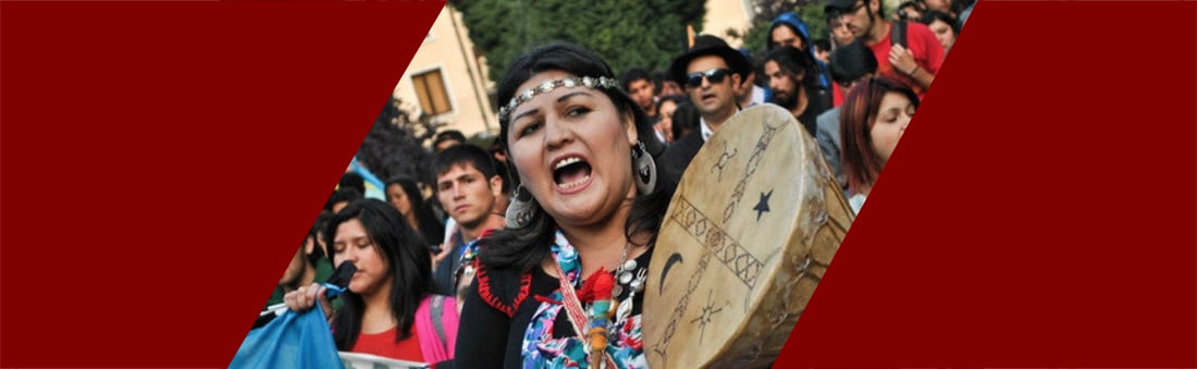 Indígenas chilenas condenan represión gubernamental