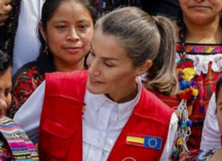 Visita de la reina Letizia a España