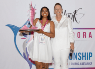 Marinera costarricense gana título de mejor pescadora