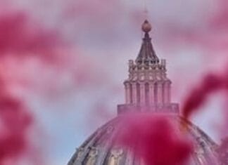 Humo rosa en el Vaticano