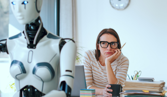 Mujeres más vulnerables al desempleo en la era de la IA